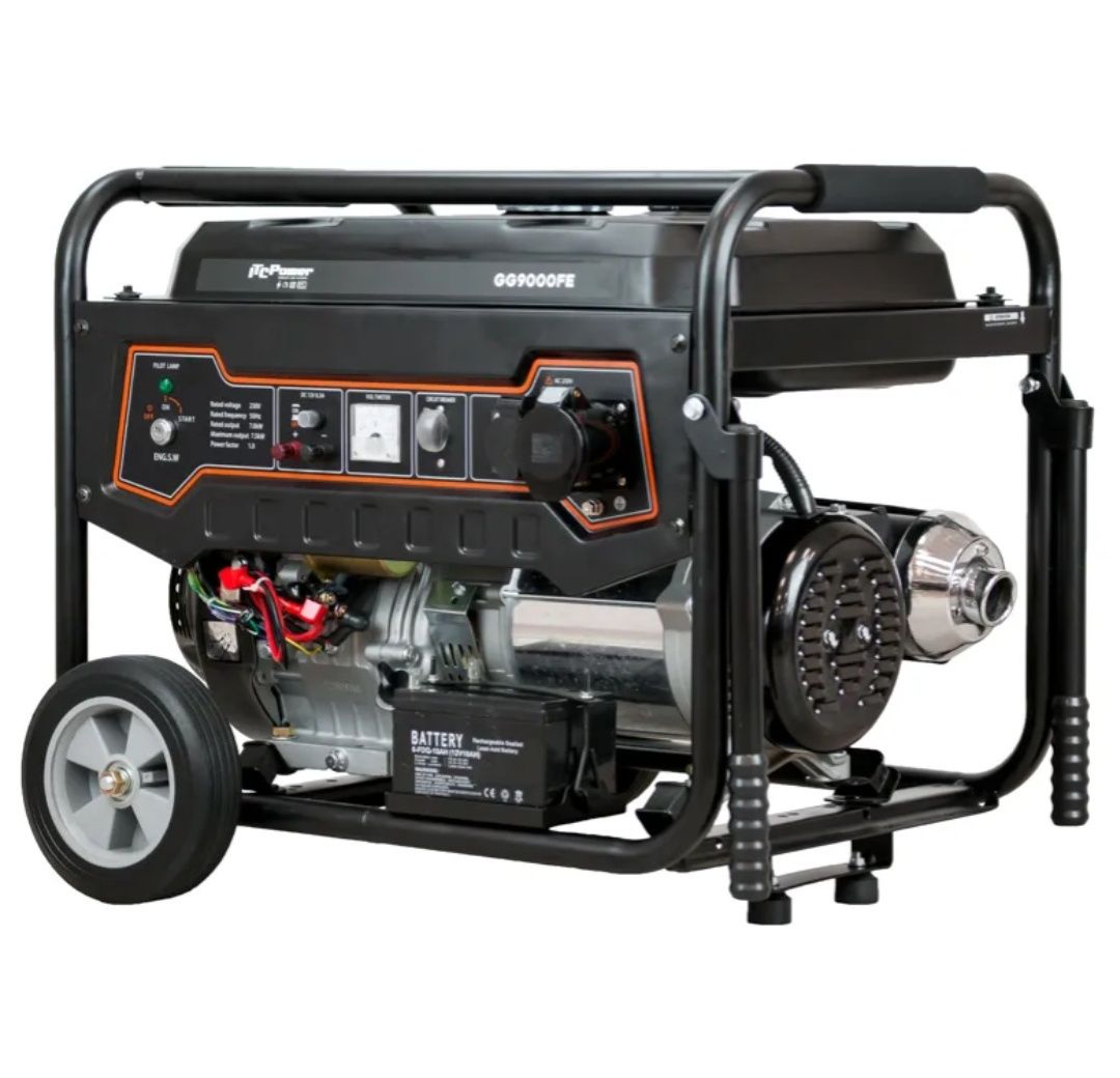 Генератор 7,5 кВт, ITC Power GG9000FE