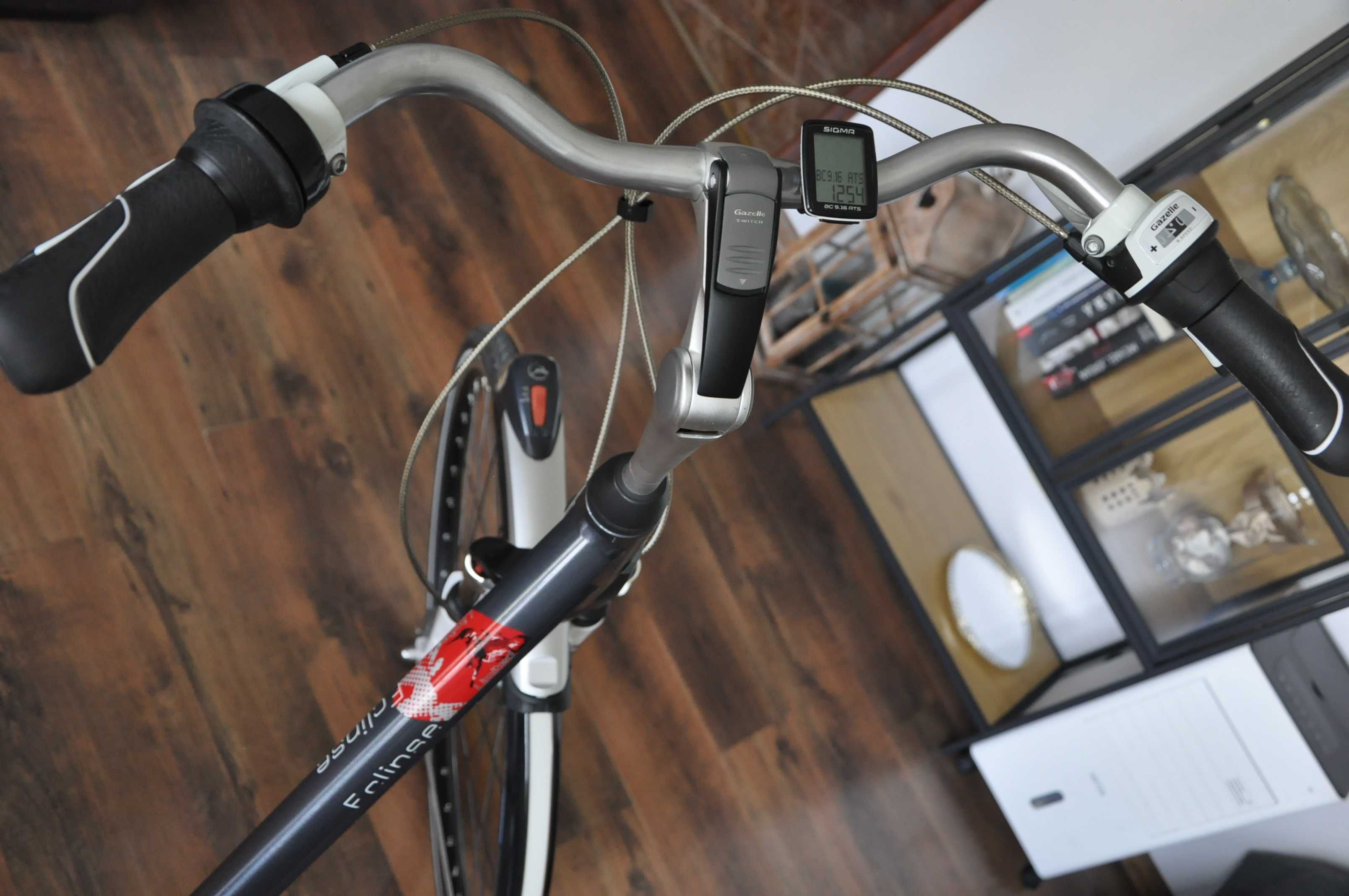 Rower holenderski oryginał damka orange C6  damski stan bdb gazelle !!