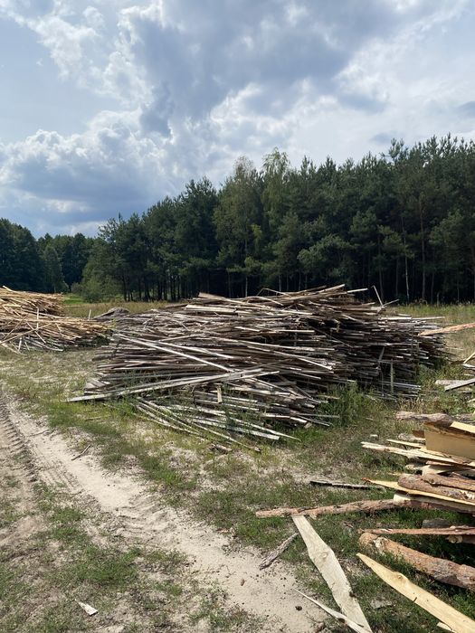 Zrzyny tartaczne opałowe cienkie