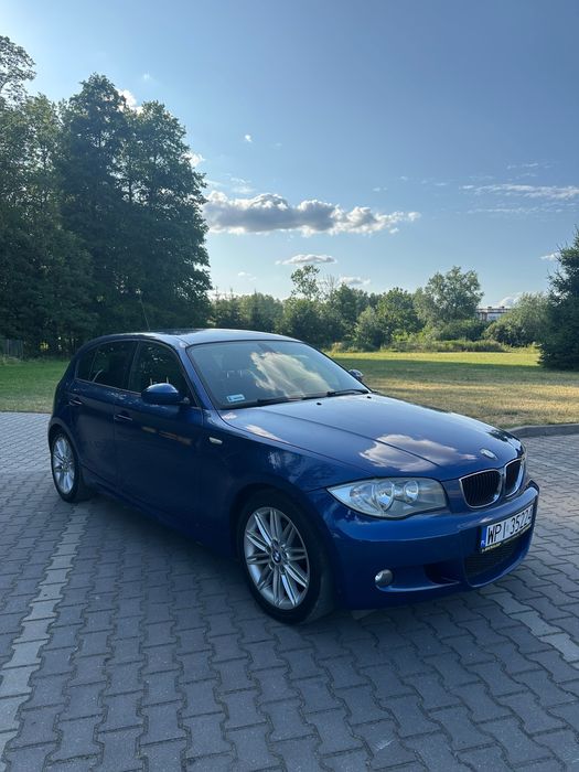 BMW 118d 2.0 diesel 2006 ORYGINAL M pakiet czarny sufit