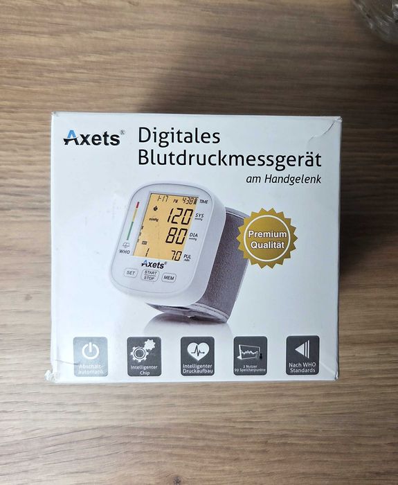 Cyfrowy ciśnieniomierz nadgarstkowy