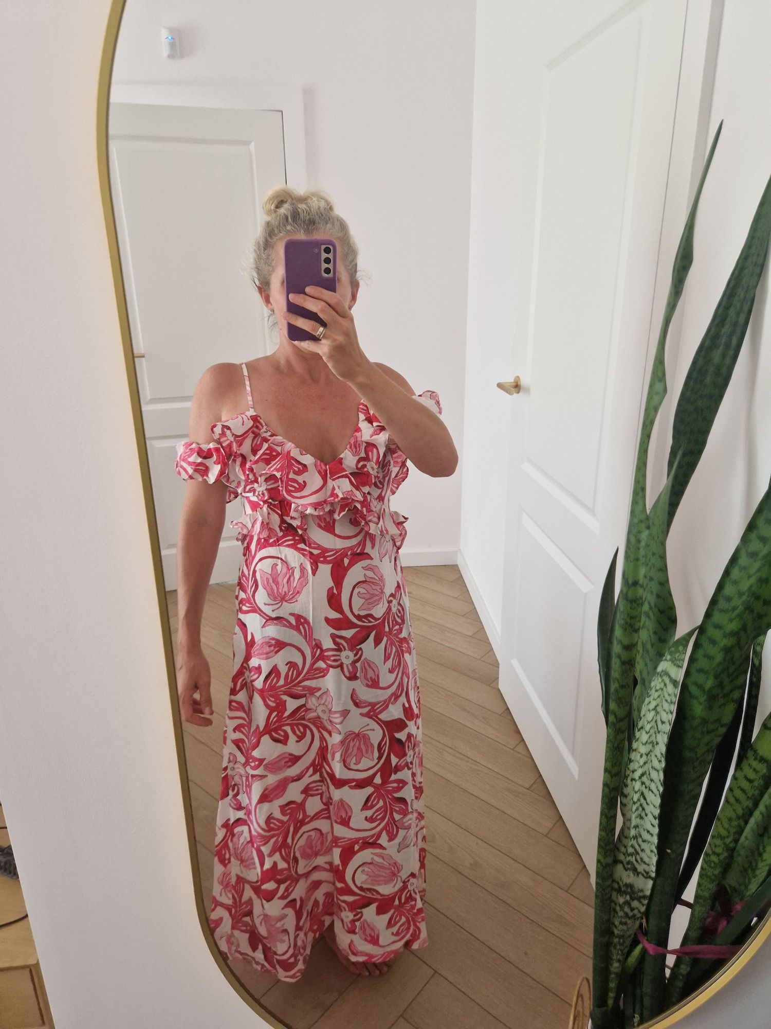 Sukienka midi hm xs