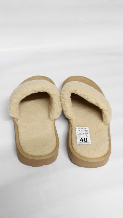 Chinelos de Pelo - Estilo da Serra da Estrela - Novos - Vários Números