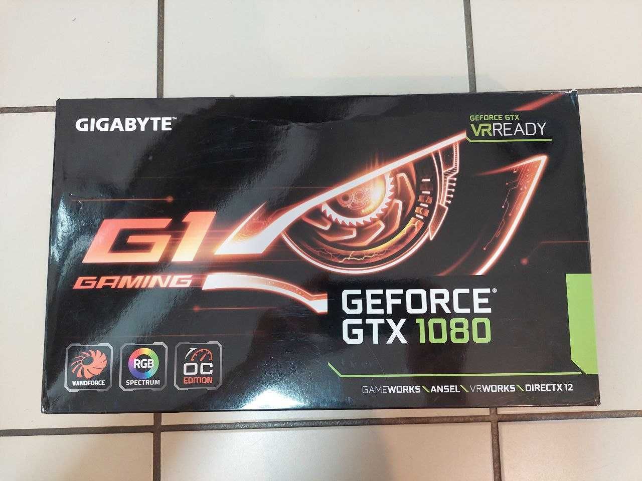 Karta Graficzna Gigabyte GeForce GTX 1080 G1 Gaming 8GB