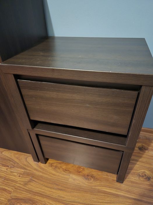 Szafeczki nocne ciemny braz