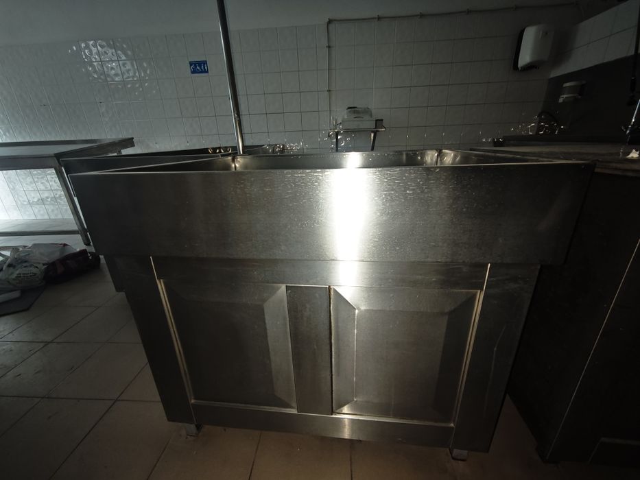 Balança, bancadas em inox