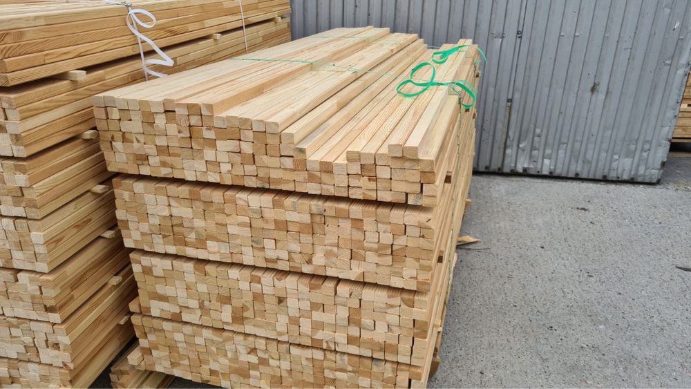 Listwa sosna 25 x 30 Klasa 1 BEZ SĘCZNA fryza strugana sucha na wymiar