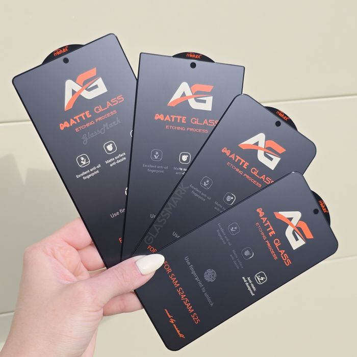 Матове захисне скло Samsung S24 S25 S24+ S25Ultra матовое стекло