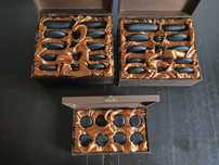 Zestaw 44 kamieni bazaltowych do masażu – Hot Stone + 3 eleganckie pud