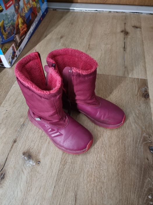 Buty zimowe, kozaki, śniegowce adidas rozmiar 30.5