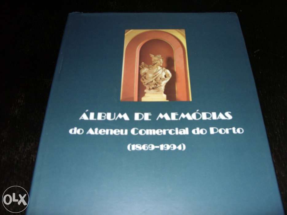 Livro "album de memórias do ateneu comercial do porto"