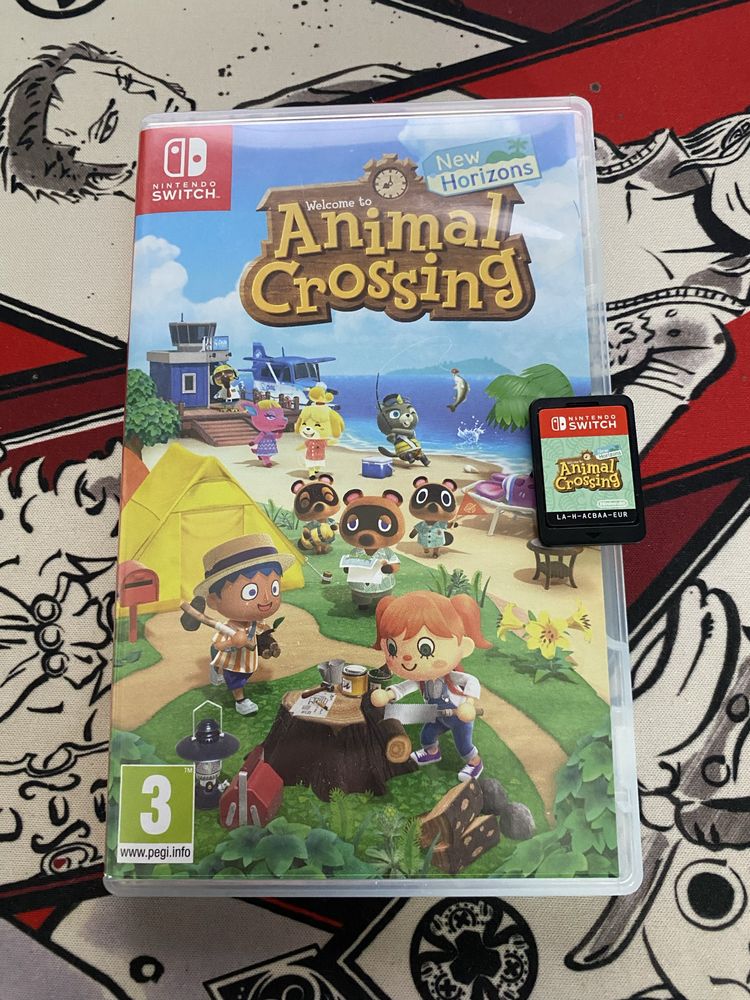 Nintendo Switch Lite com Bolsa, capa - Animal Crossing