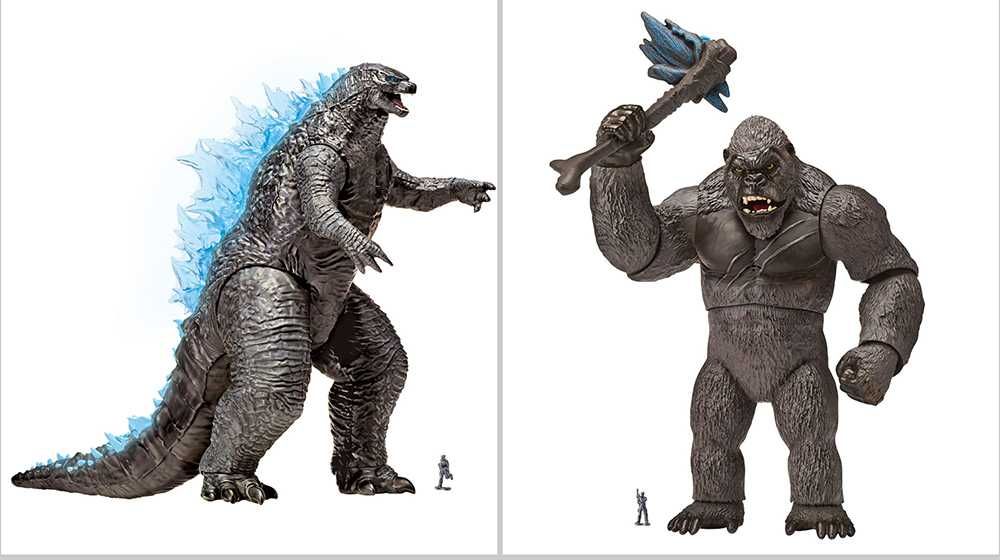GODZILLA VS KONG Мегаконг 35581,МегаГодзилла 35582,світло,звук,33 см