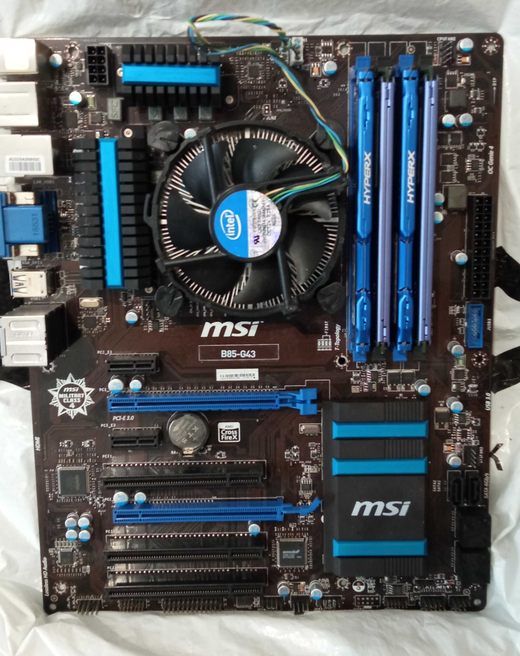 Системные комплектующие MSI B85-I5 4590-16GB/DDR3, s1150