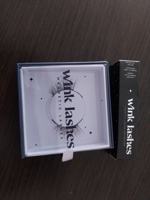 ZESTAW Wink lashes:  Eliner magnetyczny i sztuczne rzesy