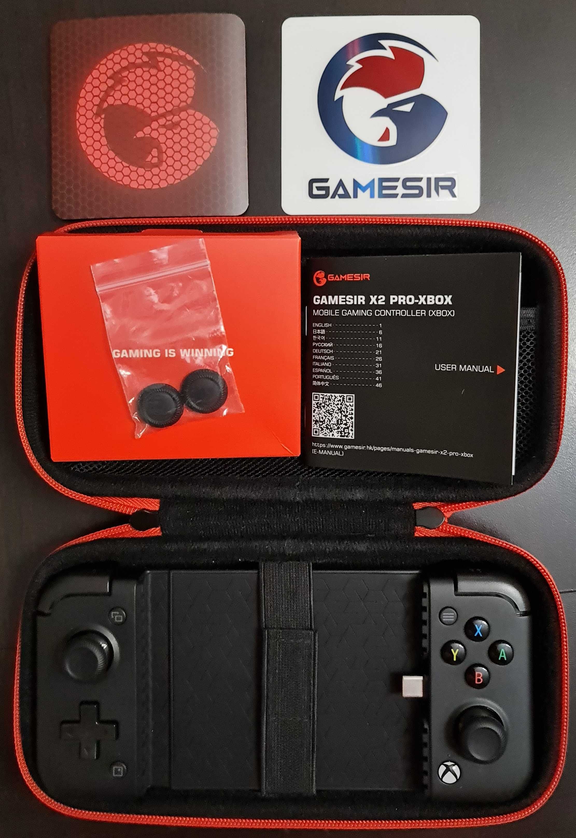 Comando gamepad para telemóvel android Gamesir X2 Pro