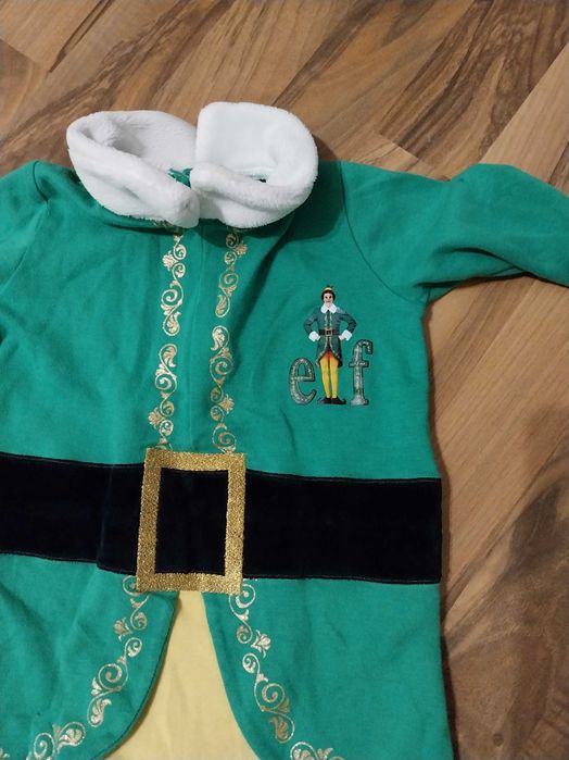 Pajacyk dla dziecka Elf Świąteczny