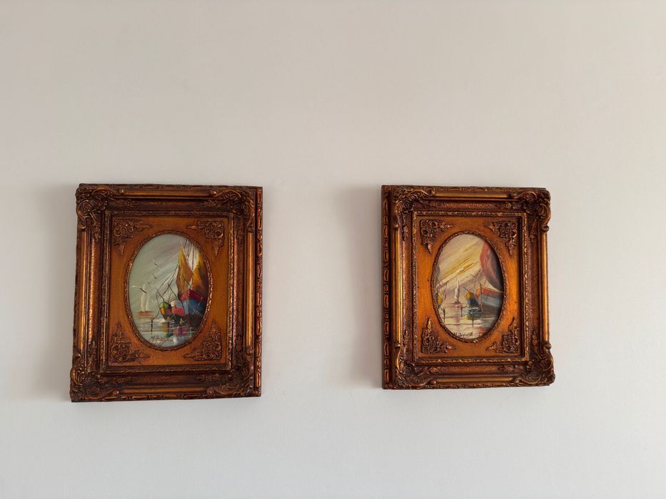 Conjunto de quadros vintage