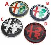 Nowy emblemat Alfa Romeo 74mm znaczek logo