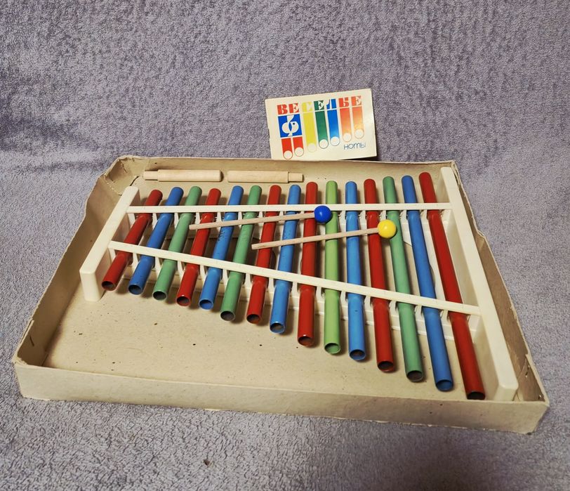 Металлофон детская музыкальная игра