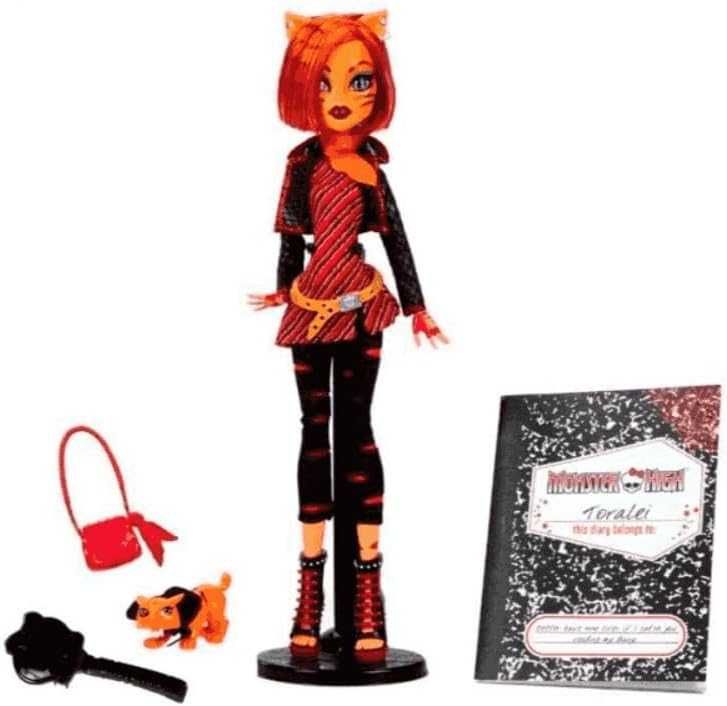 Лялька Монстер Хай Торалей Репродукція Monster High Toralei HYV91