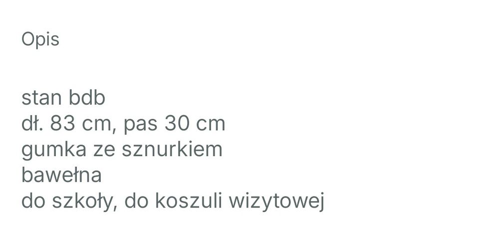 spodnie bawełniane 152 czarne