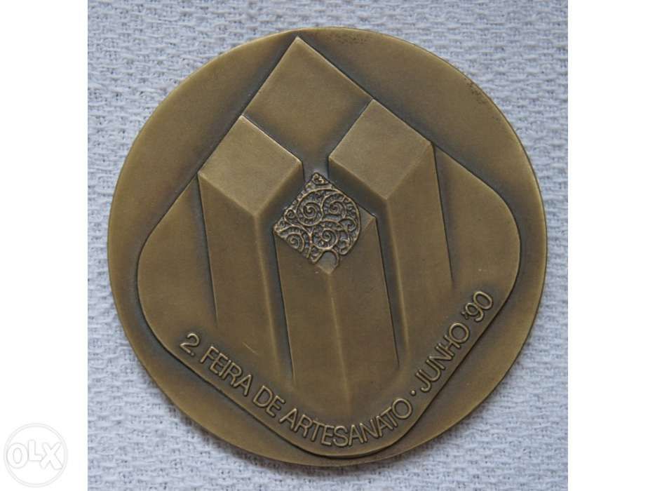 Medalha Antiga EM Bronze