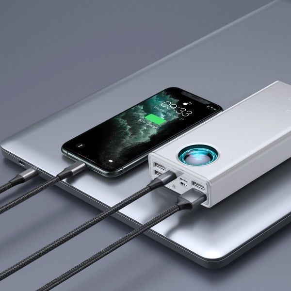 Power Bank Baseus AMBLIGHT 65W White