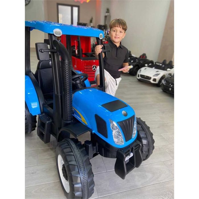 SKLEP! Traktor NEW HOLLAND dla dzieci WIELKI I MOCNY! autko el.