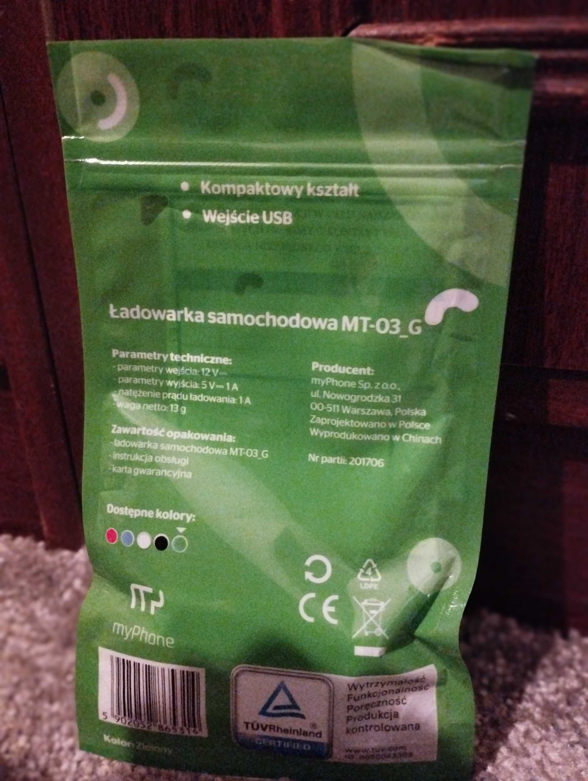 Nowa ładowarka samochodowa