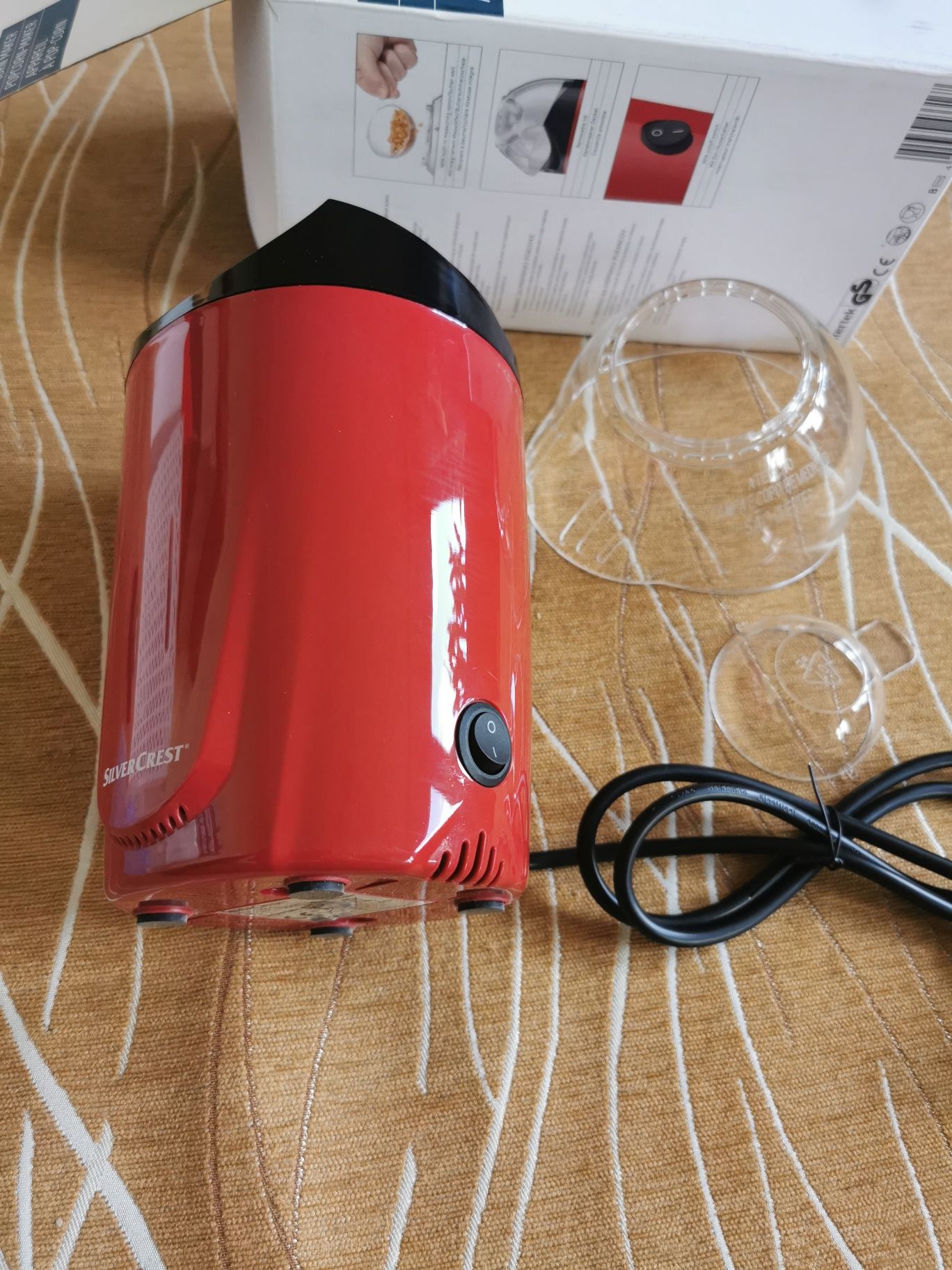 Maszyna urządzenie do popcornu 1200W Silver Crest