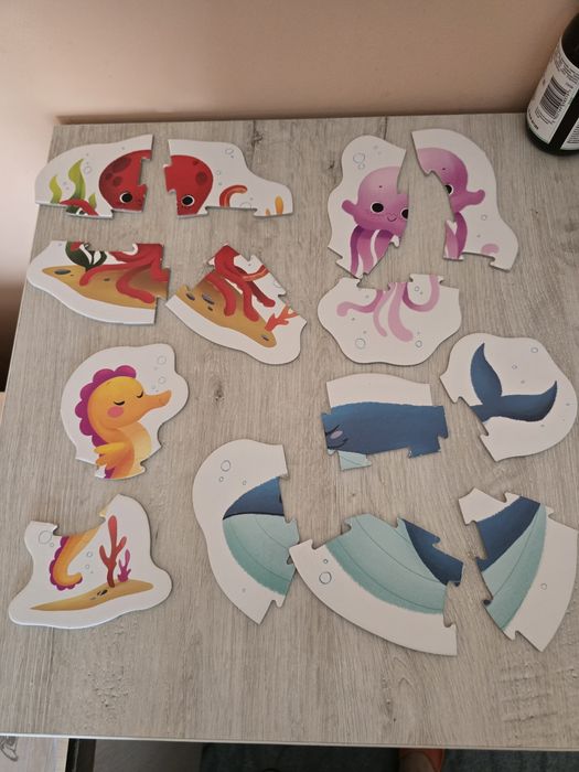 Пазли картонні плотні