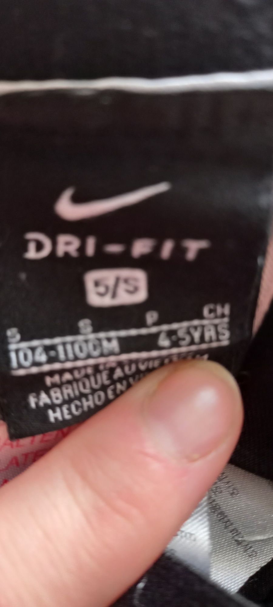 Getry leginsy 104 110 cm nike 4 5 lat