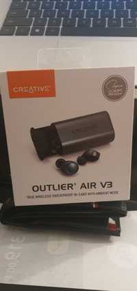 Nowe słuchawki dokanałowe Creative Outlier Air V3