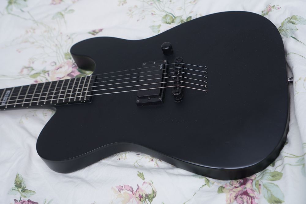 Esp ltd AA600 telecater emg black gitara