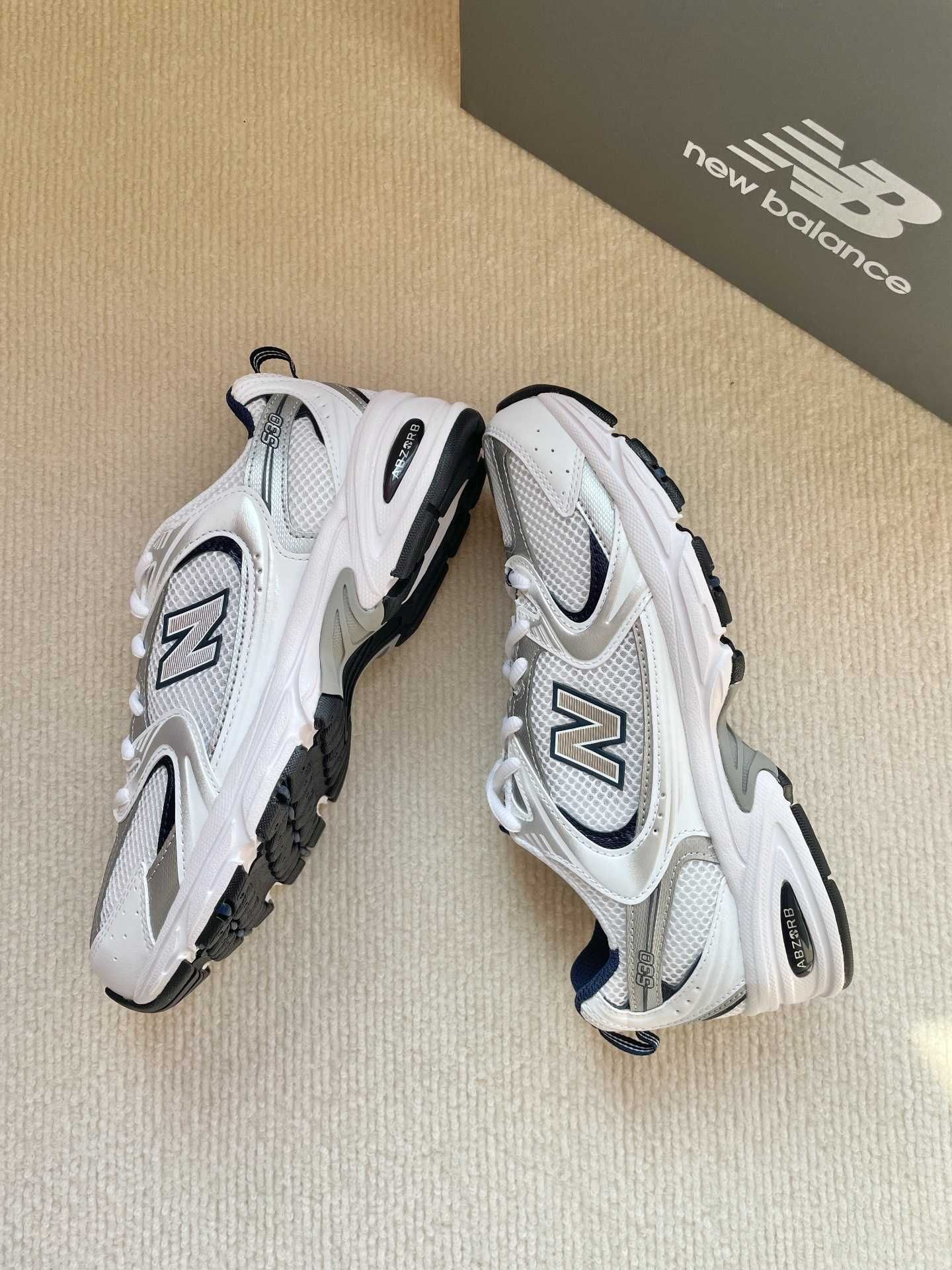buty New Balance530_WhiteSilverNavy R.38