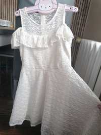 Biała sukienka 134