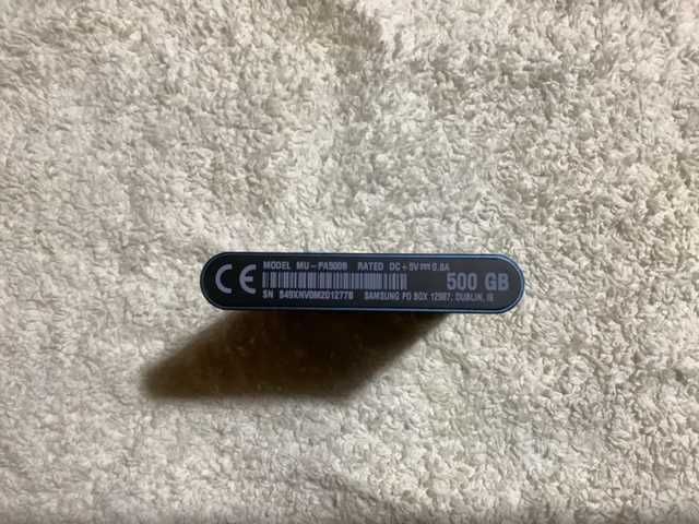 Samsung SSD T5 500GB Novo