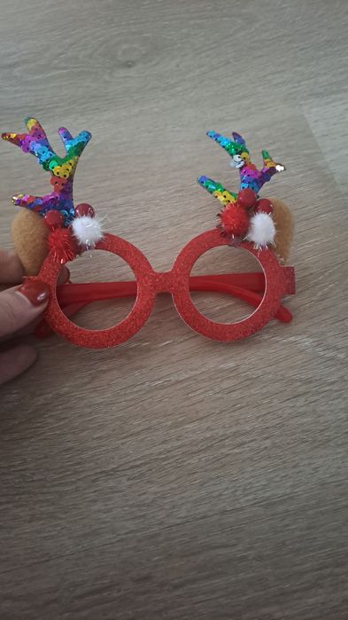 Okulary świąteczne Mikołaj