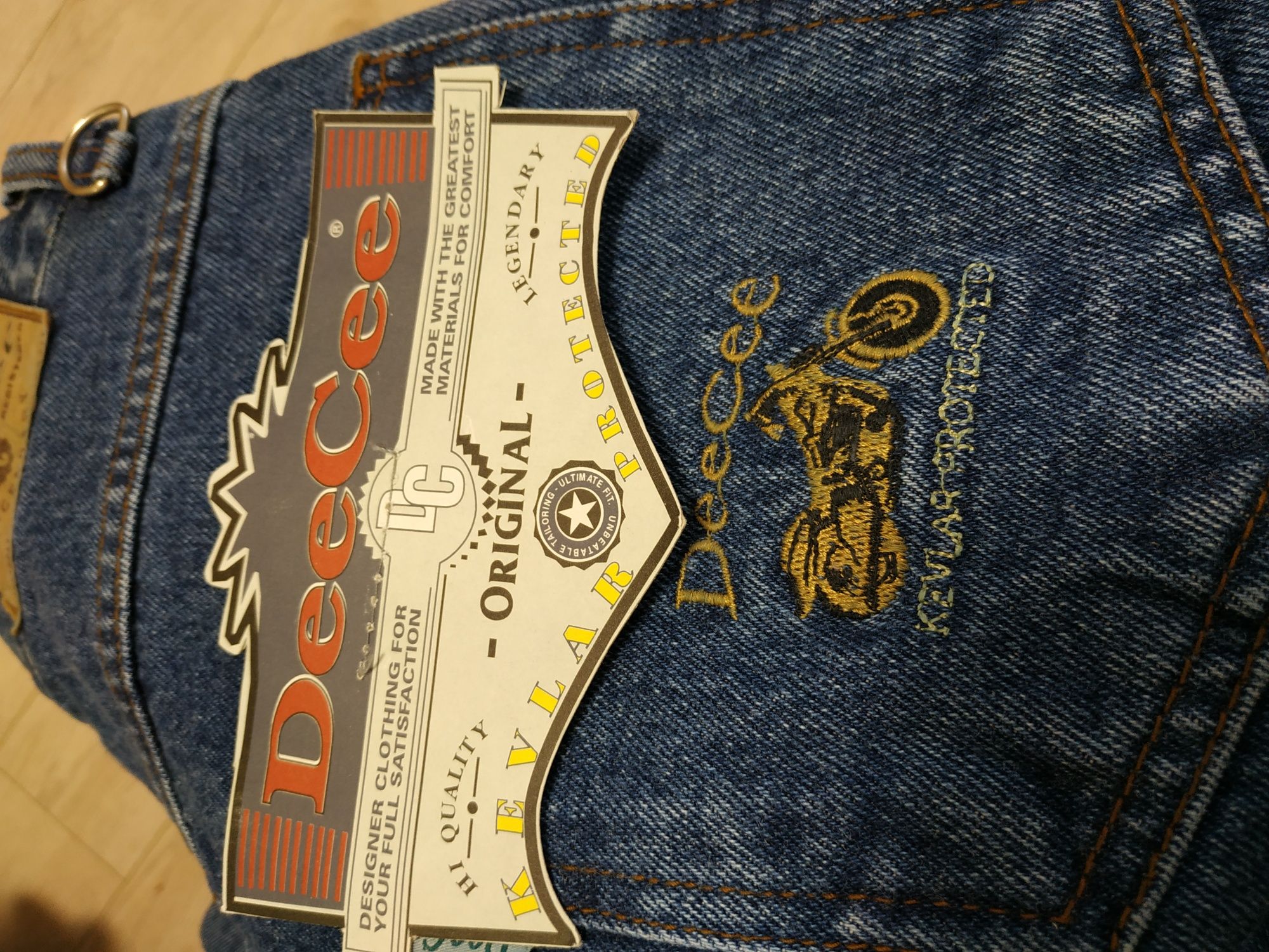 DeeCee винтажные мото джинсы