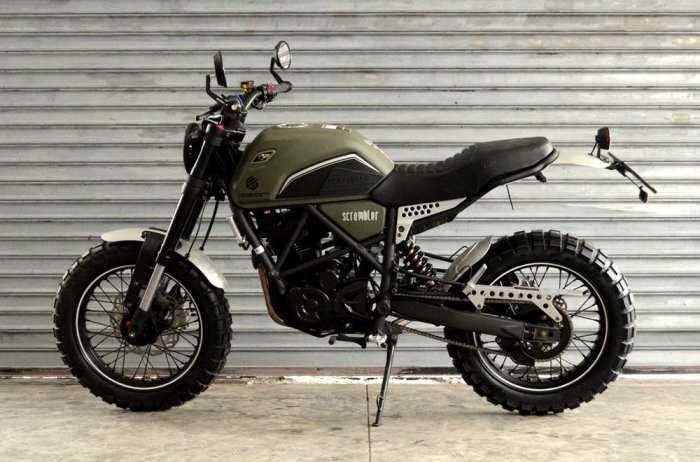 Мотоцикл GEON SCRAMBLER 250сс