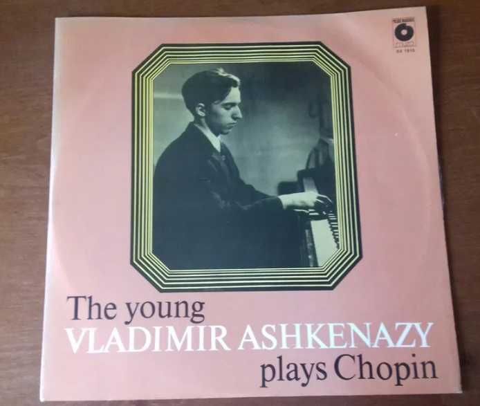 Płyta winylowa analogowa Chopin Młody Vladimir Ashkenazy gra Chopina