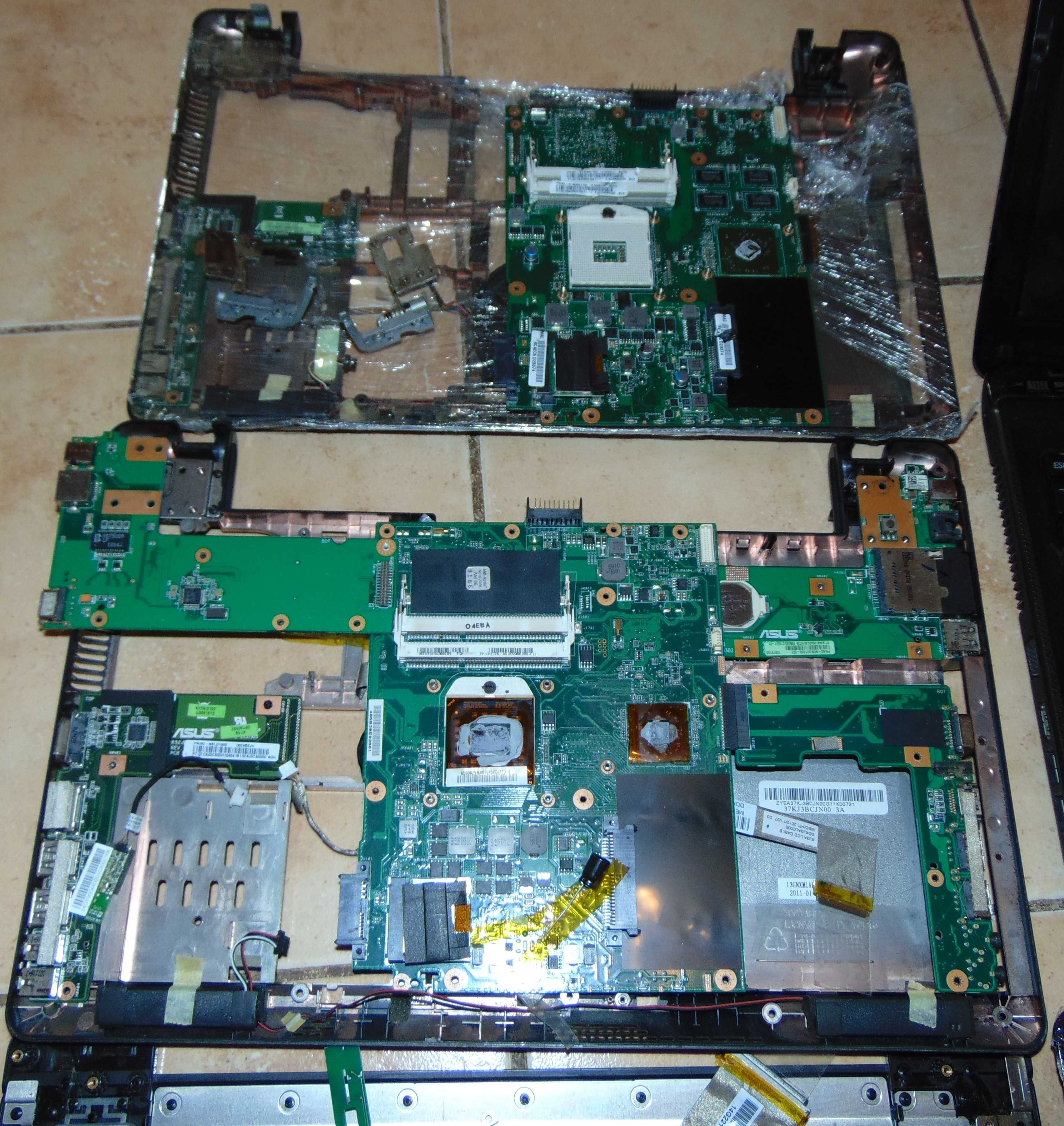 запчасти ноутбука Asus K52 (X52) (разборка)