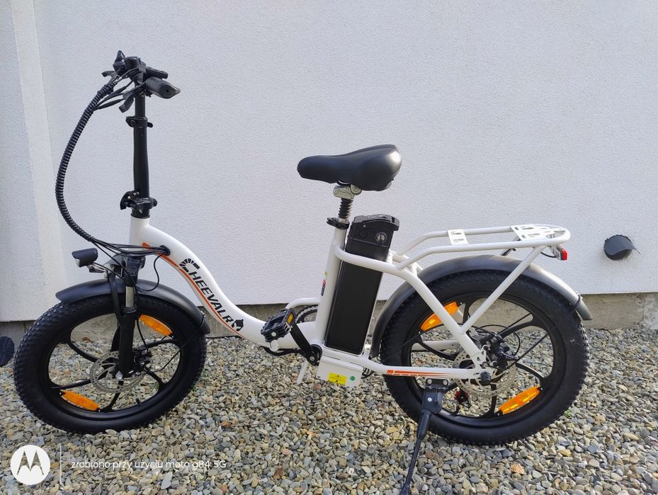 Nowy Rower elektryczny składany,,chevvaly c16 -250w-16ah