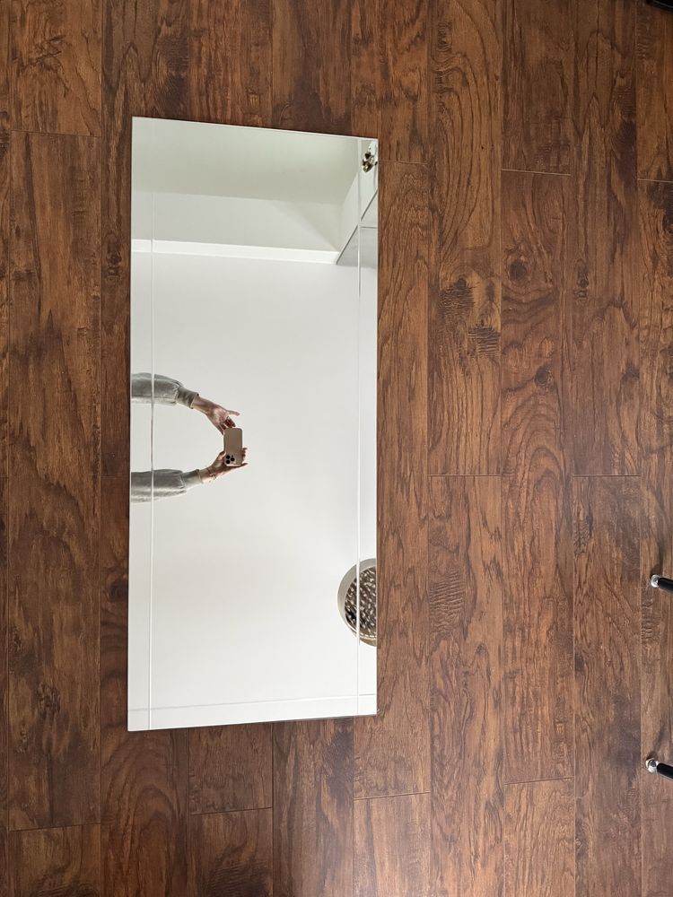 Lustro frezowane Ikea Eidsa 115x48