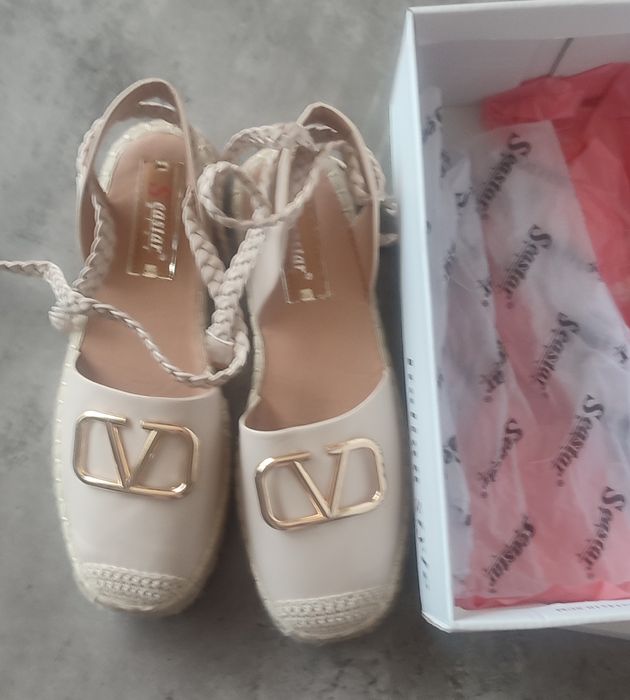 Espadryle Buty damskie Espadryle rozmiar 38