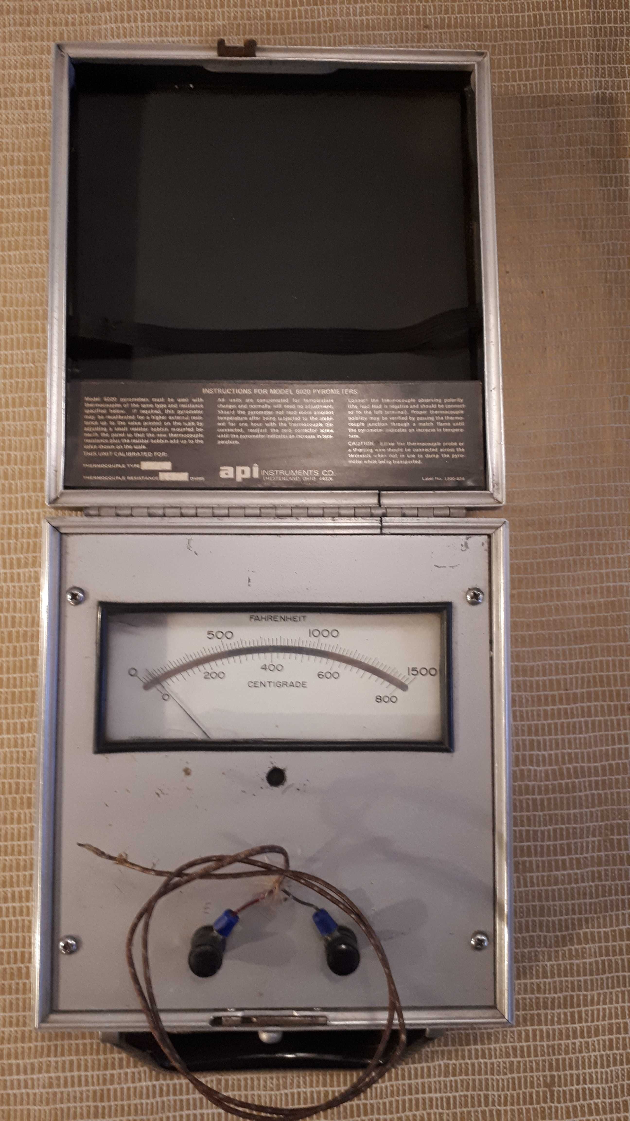 Termómetro 1500C
