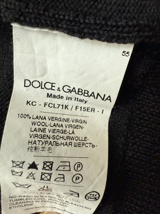 Кардиган Dolce & Gabbana (оригінал), чорний, розмір 46 ( але маломір.)