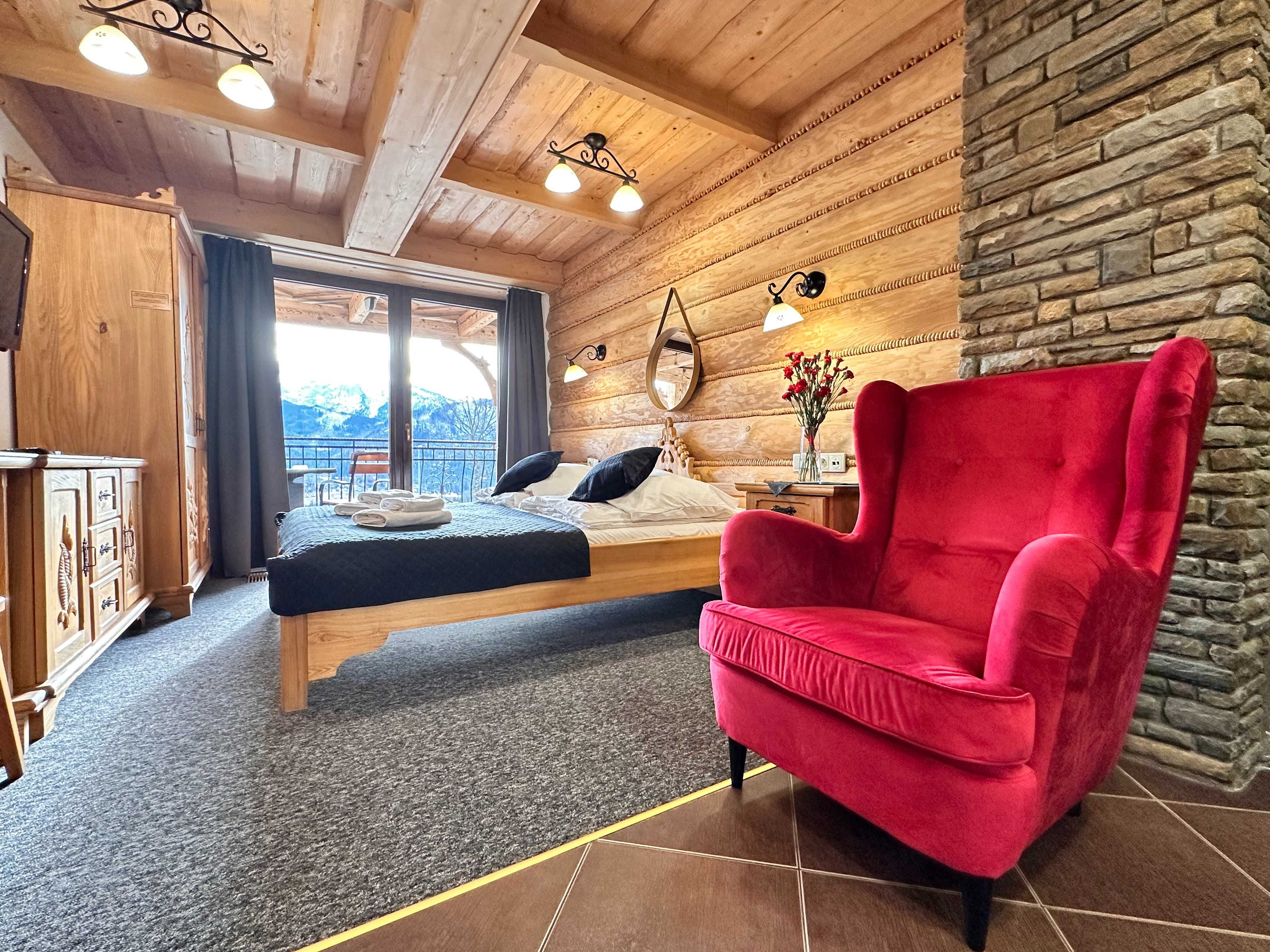 Apartamenty w Kościelisku z kominkiem i magicznym widokiem na Tatry!