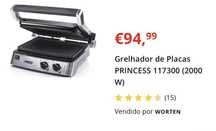 Grelhador placas com pouco uso